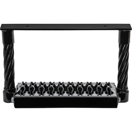 Load image into Gallery viewer, Black Powder Coated Cable Type Truck Step - 9 x 15 x 4.75 Inch Deep