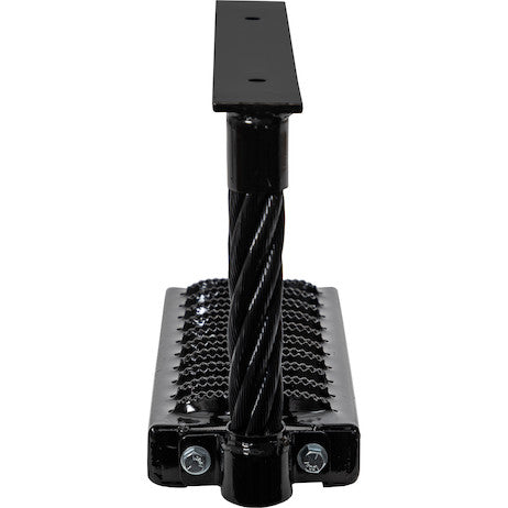 Load image into Gallery viewer, Black Powder Coated Cable Type Truck Step - 9 x 15 x 4.75 Inch Deep