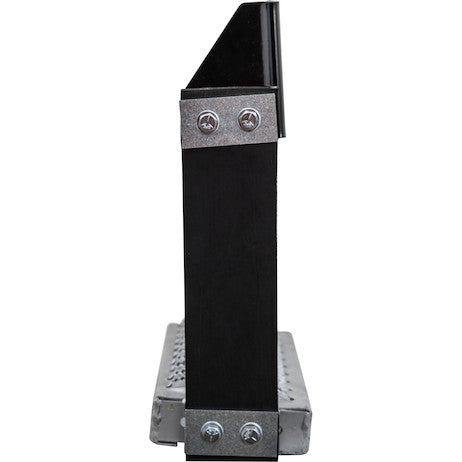 Load image into Gallery viewer, Flexible Rubber Step with Galvanized Steel Diamond Deck-Span Tread - 30x11 Inch