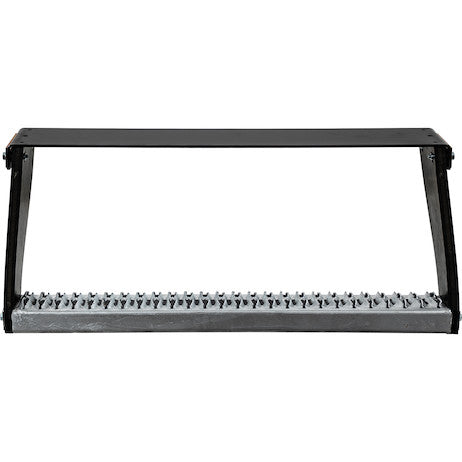 Load image into Gallery viewer, Flexible Rubber Step with Galvanized Steel Diamond Deck-Span Tread - 30x11 Inch
