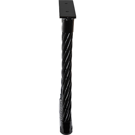 Load image into Gallery viewer, Black Powder Coated Cable Type Truck Step - 15 x 12 x 1.38 Inch Deep