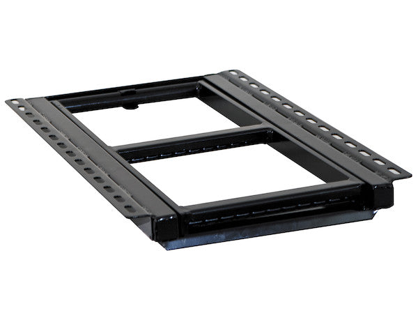 Load image into Gallery viewer, 2-Rung Black Black Powder-Coated Retractable Truck Step