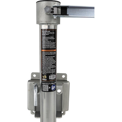 Load image into Gallery viewer, Drill-Powered Swing-Away Jack, Zinc Plated