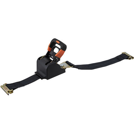 Load image into Gallery viewer, 2 Inch x 10 Foot Retractable E-Track Ratchet Tie Down