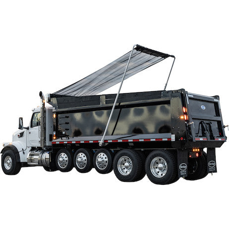 Load image into Gallery viewer, 14-23 Foot Aluminum Tarp Kit 600W/90:1 Gear Motor - 5 Springs With Wind Deflector