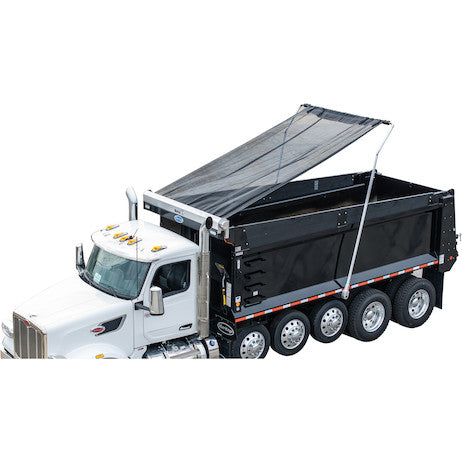 Load image into Gallery viewer, 14-23 Foot Aluminum Tarp Kit 600W/90:1 Gear Motor - 5 Springs With Wind Deflector