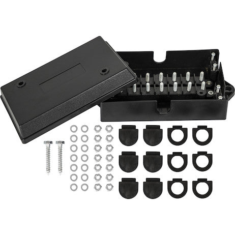 Load image into Gallery viewer, Polypropylene Electrical Junction Box With 14 Terminals