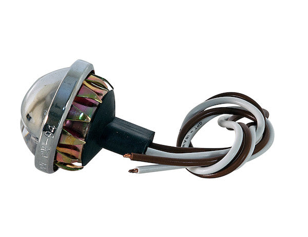 Load image into Gallery viewer, 1.5 Inch Clear Round License/Utility Light With 4 LED