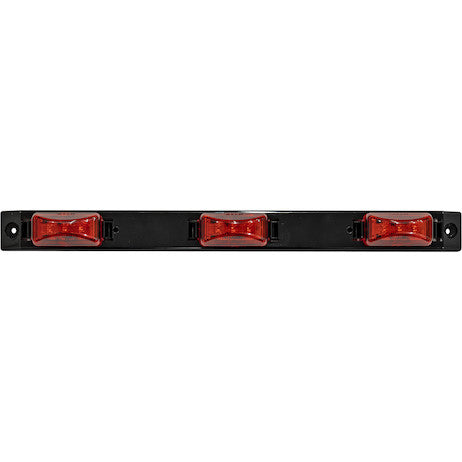 Load image into Gallery viewer, 17 Inch Red Polycarbonate ID Bar Light With 9 LED