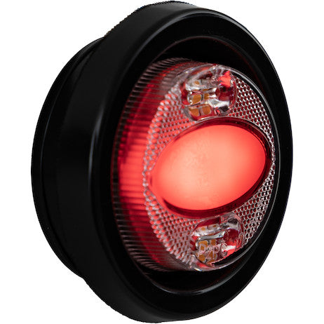 Load image into Gallery viewer, 2 Inch Marker Strobe Combo Light - Amber/Red