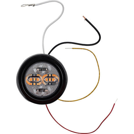Load image into Gallery viewer, 2-Inch Class 1 Marker Strobe Combo Light - Red/Amber