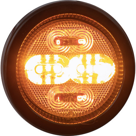Load image into Gallery viewer, 2-Inch Class 1 Marker Strobe Combo Light - Amber/Amber