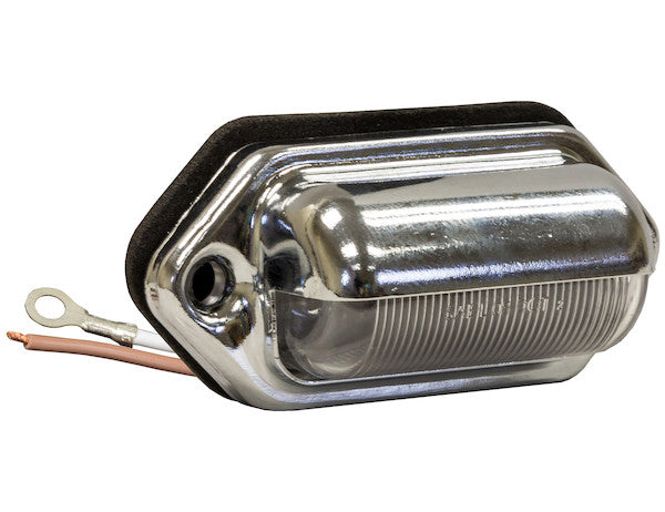 Load image into Gallery viewer, 2 Inch Black License/Utility Light With 2 LEDs and Blunt Cut Leads - Bulk