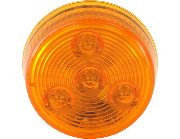 Load image into Gallery viewer, 2 Inch Red Round Marker/Clearance Light with 4 LED Kit (Includes Grommet)