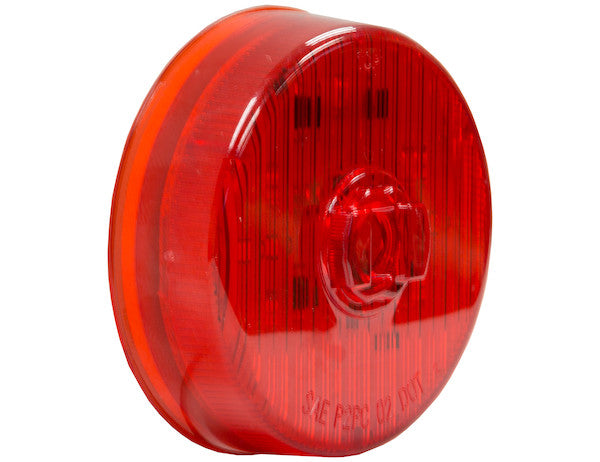 Load image into Gallery viewer, 2.5 Inch Red Round Marker/Clearance Light With 7 LED