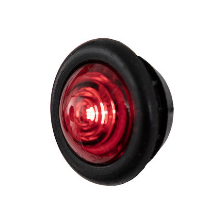 Load image into Gallery viewer, .75 Inch Round Marker Clearance Lights - 1 LED Red With Stripped Leads