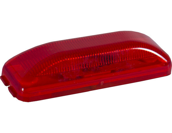 Load image into Gallery viewer, 3.75 Inch Red Rectangular Marker/Clearance Light With 2 LED