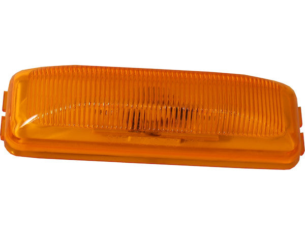 Load image into Gallery viewer, 3.75 Inch Amber Rectangular Marker/Clearance Light With 2 LED