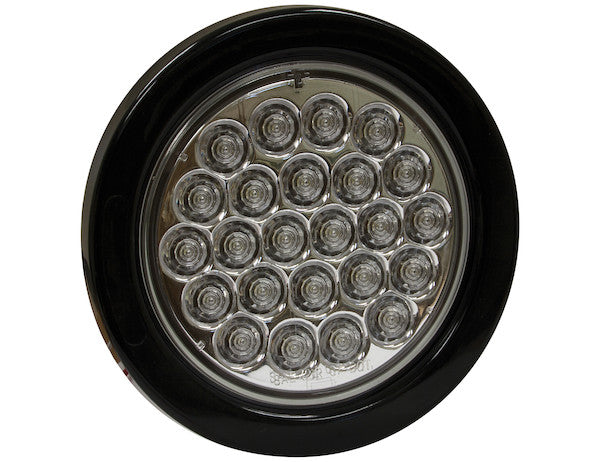 Load image into Gallery viewer, 4 Inch Clear Round Backup Light with 24 LEDs (Sold in Multiples of 10)