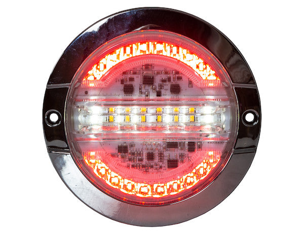 Load image into Gallery viewer, 4 Inch Combination LED Stop/Turn/Tail, Backup, and Strobe Light