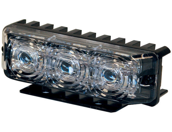 Load image into Gallery viewer, 4.375 Inch Clear Rectangular Projector Light With 3 LED