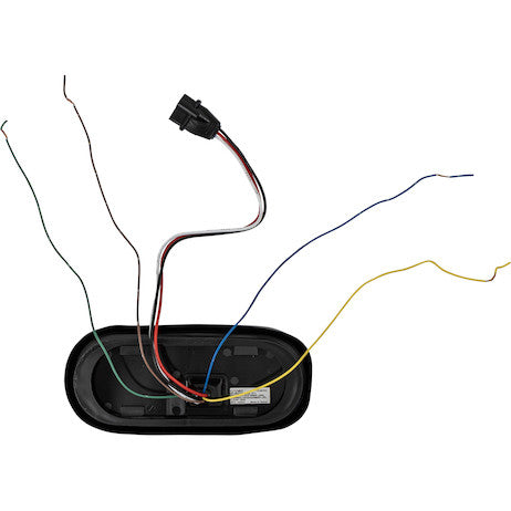 Load image into Gallery viewer, 6 Inch Combination LED Stop/Turn/Tail, Backup, and Strobe Light with 17 LEDs, Amber/Clear, Not Heated