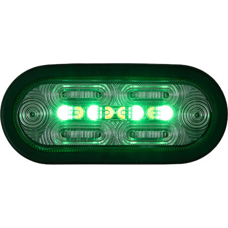 Load image into Gallery viewer, 6 Inch Combination LED Stop/Turn/Tail, Backup, and Amber/Green Strobe Light with 22 LEDs