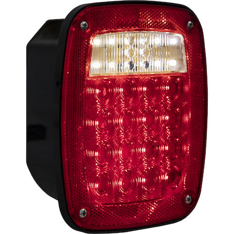 Load image into Gallery viewer, Passenger Side 5.75 Inch Red Stop/Turn/Tail Light