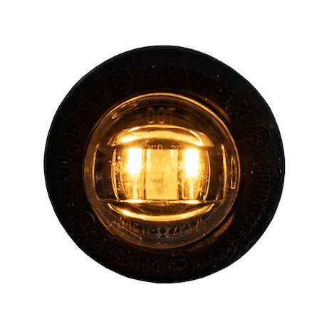 Load image into Gallery viewer, 3/4-Inch Class 2 Combination Marker Strobe - Amber Marker/Green Strobe