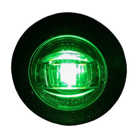 Load image into Gallery viewer, 3/4-Inch Class 2 Combination Marker Strobe - Amber Marker/Green Strobe