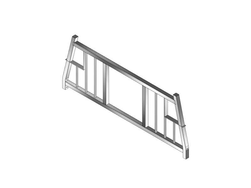Load image into Gallery viewer, Light Mount Headache Rack (Cab Guard) for 2005-2026 Toyota Tacoma & 2004-2012 Chevrolet Colorado / GMC Canyon