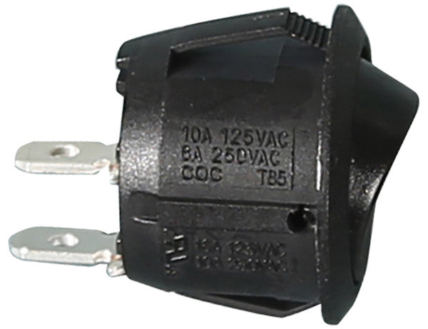 Load image into Gallery viewer, Momentary and On/Off Mini Round Rocker Switch Black