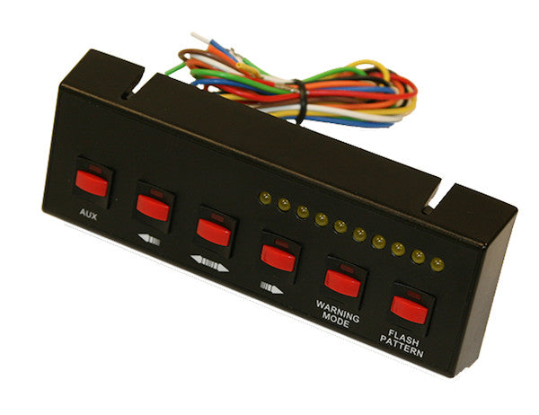 Load image into Gallery viewer, Black Pre-Wired 6-Switch Panel 4-On/Off 2-Momentary