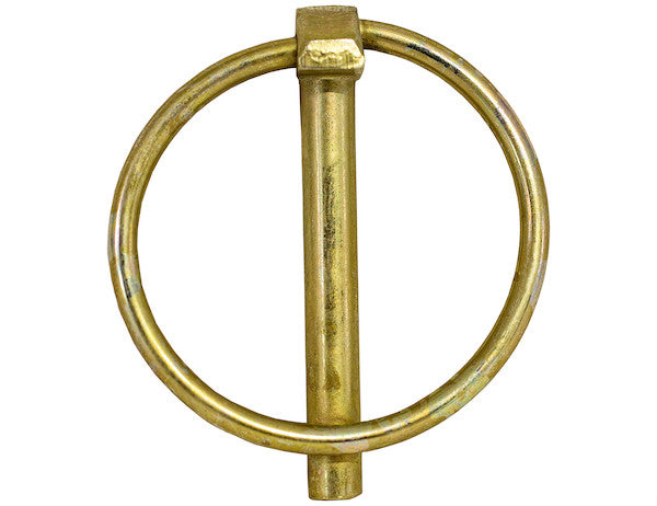 Load image into Gallery viewer, Yellow Zinc Plated Linch Pin - 5/16 Diameter x 1-3/4 Inch Long with Ring