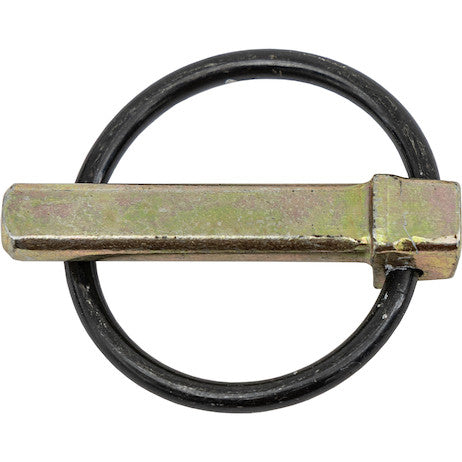 Load image into Gallery viewer, Yellow Zinc Plated Linch Pin - 7/16 Diameter x 1-31/32 Inch Long with Ring