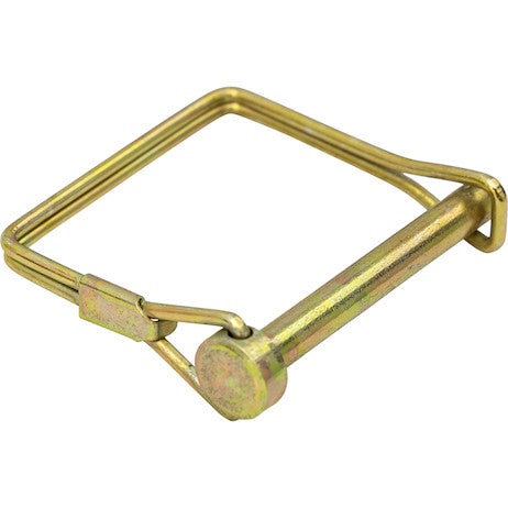 Load image into Gallery viewer, Yellow Zinc Plated Snapper Pin - 1/4 Diameter x 1-13/16 Inch Usable with Handle