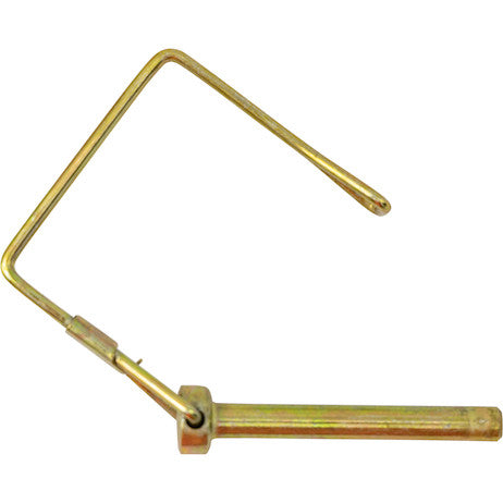 Load image into Gallery viewer, Yellow Zinc Plated Snapper Pin - 1/4 Diameter x 1-13/16 Inch Usable with Handle