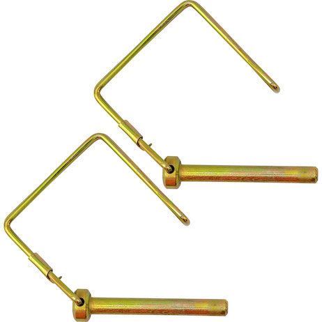 Load image into Gallery viewer, Individually Packaged 66050 Yellow Zinc Plated Snapper Pin
