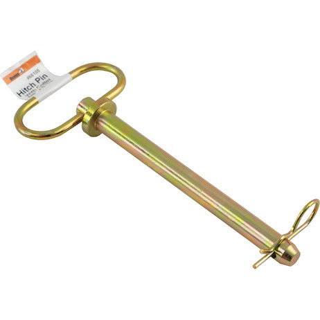 Load image into Gallery viewer, Yellow Zinc Plated Hitch Pins - 5/8 Diameter x 6-1/4 Inch Usable Length