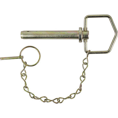Load image into Gallery viewer, Hitch Pin with Linch Pin and Chain, 5/8in x 6-1/4in