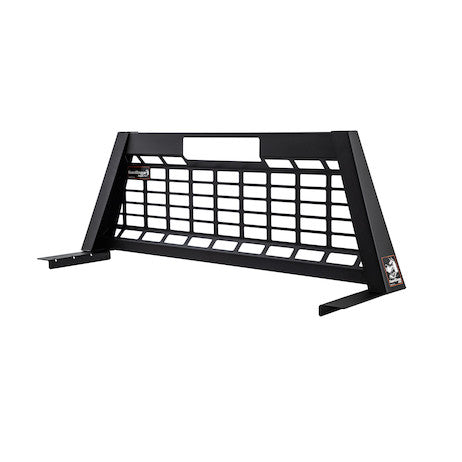 Load image into Gallery viewer, 20.20-inch Tall Matte Black Heavy-Duty Steel GuardDogg Pickup Truck Headache Rack Bundle with Mounting Brackets
