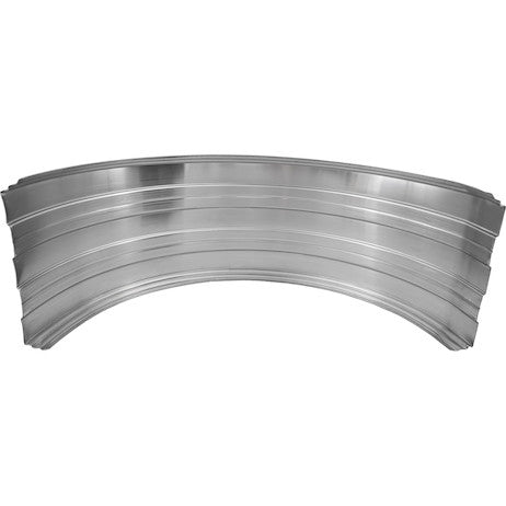 Load image into Gallery viewer, Ribbed Aluminum Fender - 50" x 19", Fits 19.5" Wheels