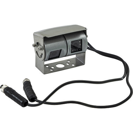 Load image into Gallery viewer, Stainless Steel Dual Lens Heated Waterproof Night Vision Color Camera with Audio