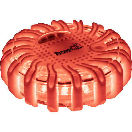 Load image into Gallery viewer, 4 Inch Amber Round Rechargeable Road Strobe/Flare With 16 LED