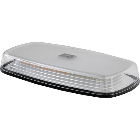 Load image into Gallery viewer, 12 Inch Rectangular Wireless LED Mini Light Bar with Wireless Remote - Amber/Clear