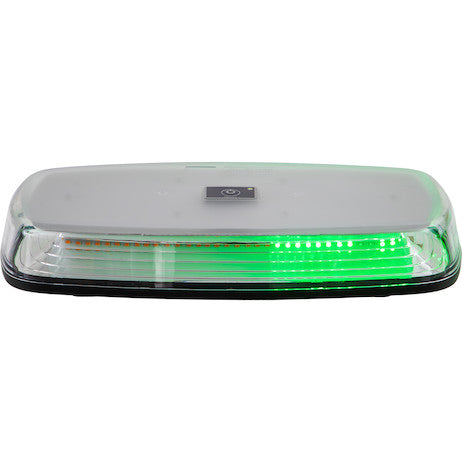 Load image into Gallery viewer, 12 Inch Rectangular Wireless LED Mini Light Bar with Wireless Remote - Amber/Green