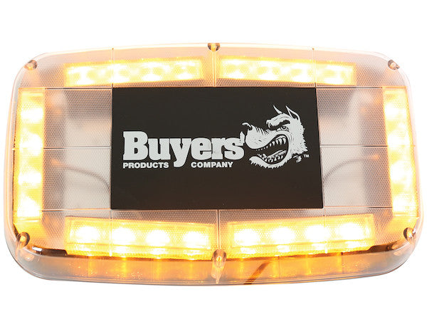 Load image into Gallery viewer, 11 Inch Rectangular Multi-Mount Amber/Green LED Mini Light Bar