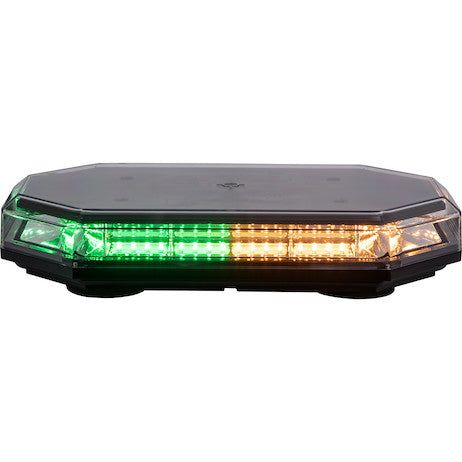 Load image into Gallery viewer, 15 Inch Octagonal LED Mini Light Bar - Amber/Green