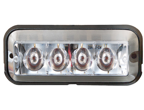 Load image into Gallery viewer, Raised 5 Inch Amber LED Strobe Light with 19 Flash Patterns