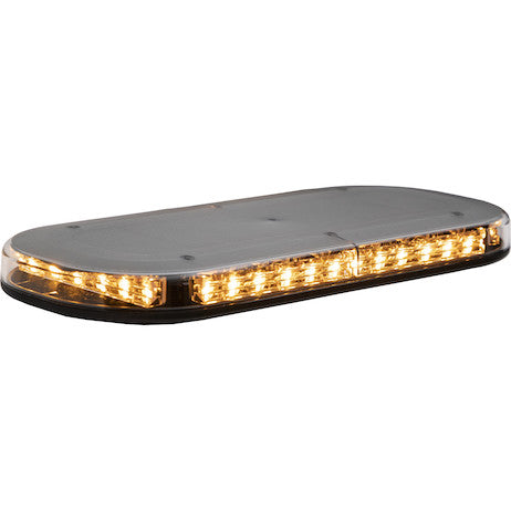 Load image into Gallery viewer, Class 1 Low Profile Oval LED Mini Light Bar - Amber/Clear